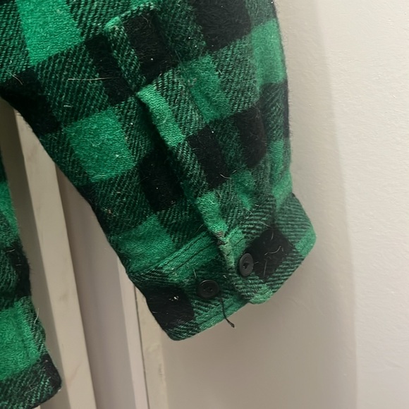 Green Wool Checkered Jacket - Picture 8 of 8